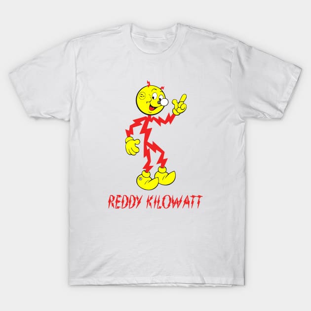 Reddy Kilowatt T-Shirt by fiercewoman101